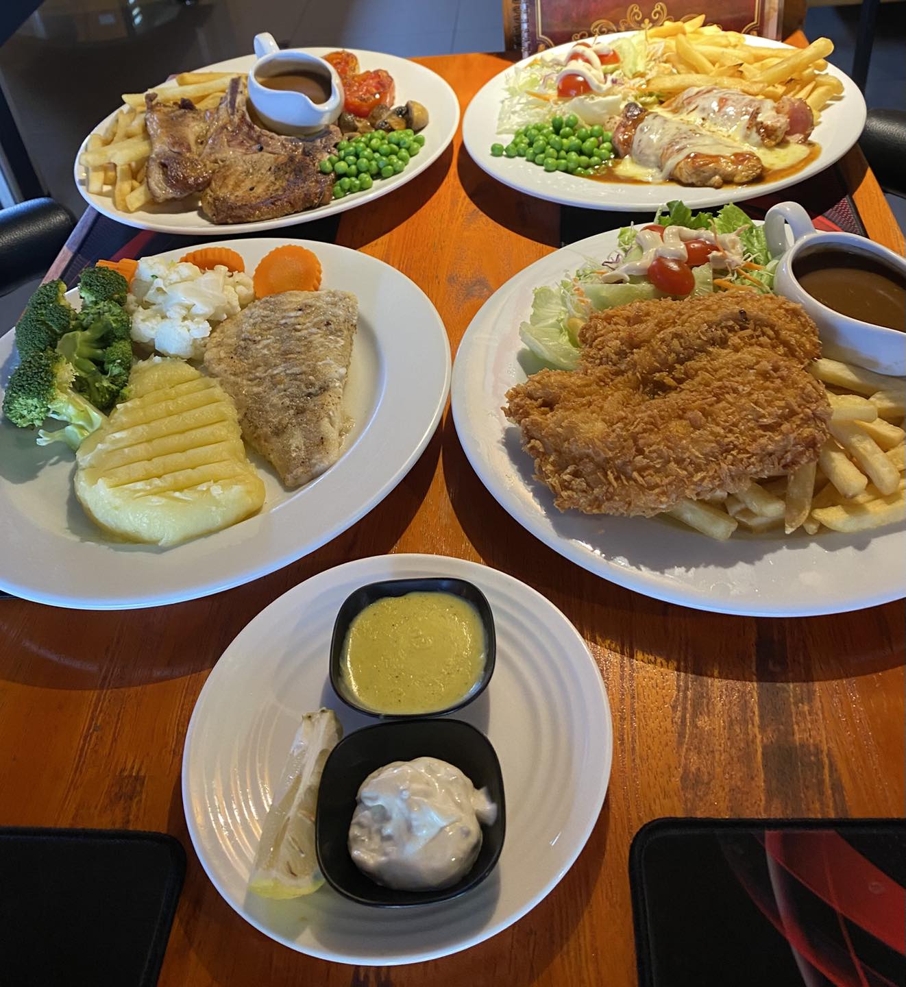 British and Thai food at Nadia's Kitchen Pattaya