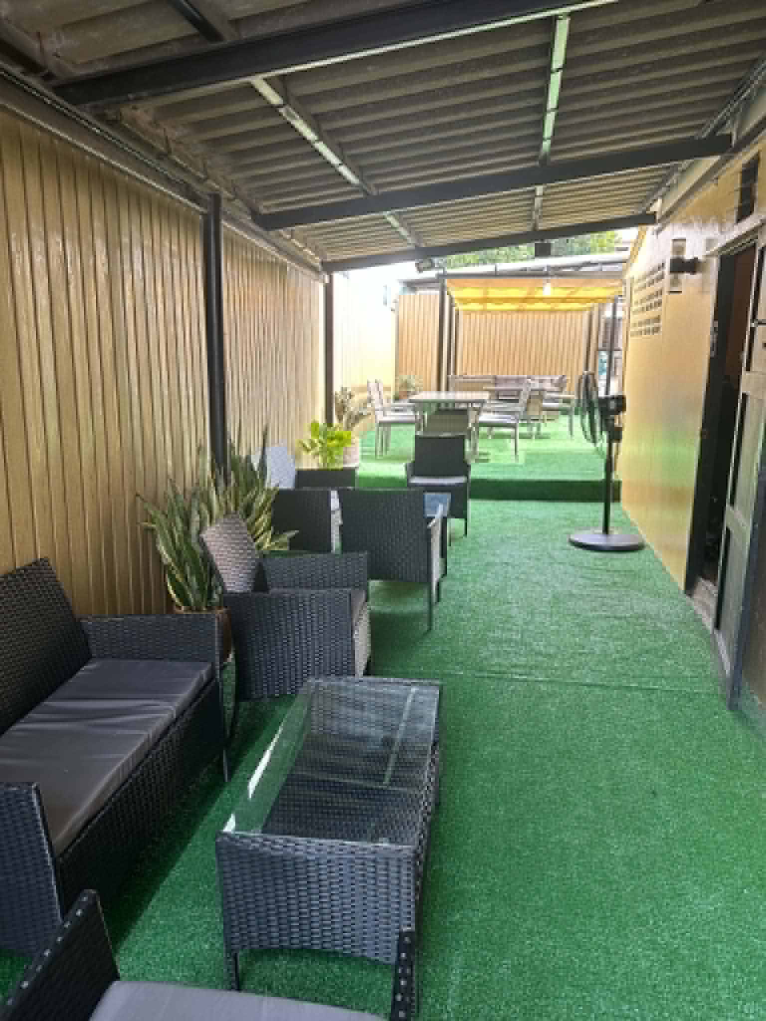 Nadia's secret terrace
